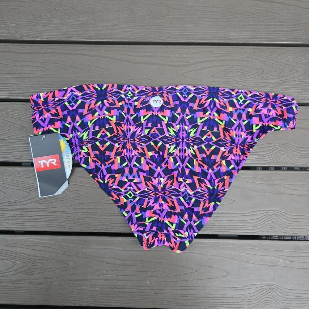 TYR Women's Costa/carnivale Multicolor Workout Bikini Bundle Sz XL New
